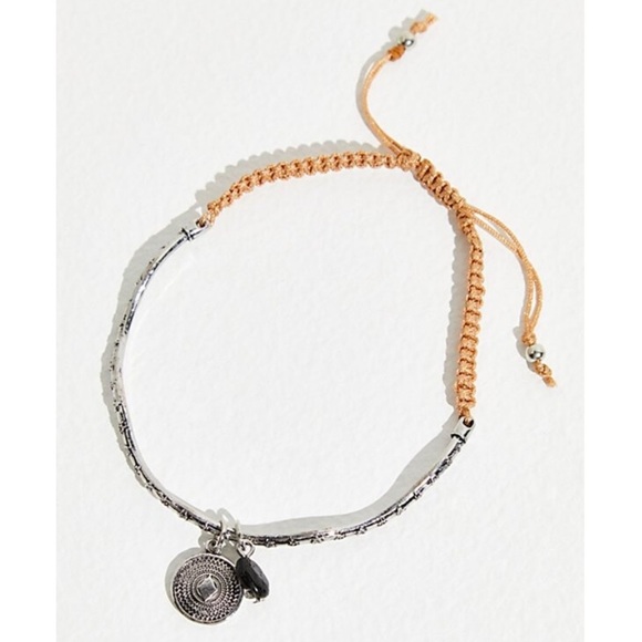 New Free People Stacks Bangle Bohemian Anklet - Picture 1 of 7